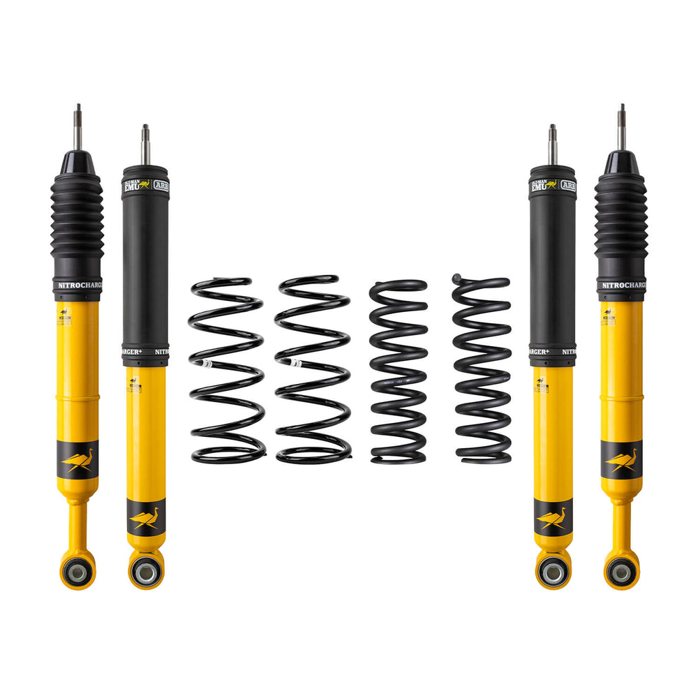 ARB USA/Old Man Emu 2003-2009 Toyota 4Runner Nitro Plus Kitfr 12"/0330 lb Rr 2"/0 lb