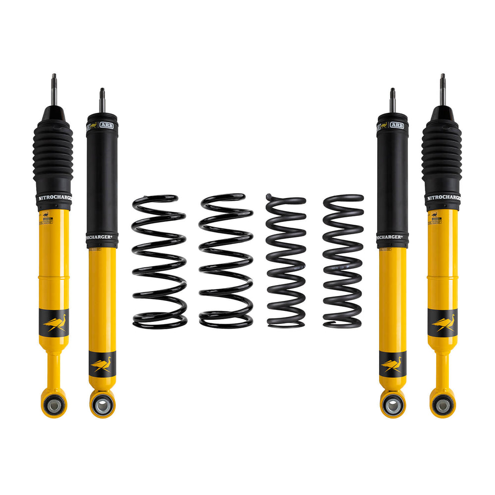 ARB USA/Old Man Emu 2010-2024 Toyota 4Runner Nitro Plus Kitfr 2.5"/220330 lb R 2"/440 lb