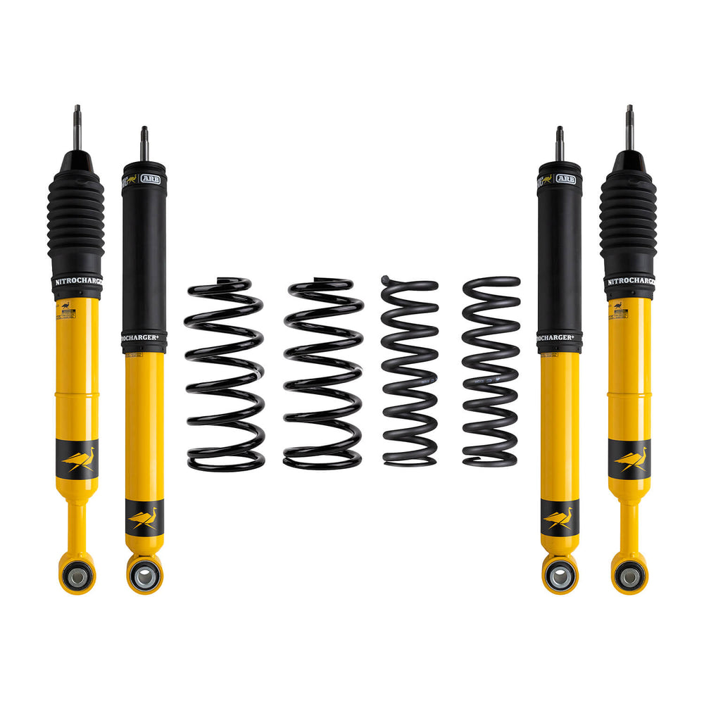 ARB USA/Old Man Emu 2010-2024 Toyota 4Runner Nitro Plus Kitfr 2.5"/220330 lb R 2"/880 lb