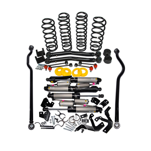 Old Man Emu Light Load Suspension Lift Kit with BP-51 Bypass Shocks for 4-Door Models — 2018-2022 Jeep Wrangler Unlimited; 2023-2025 Jeep Wrangler, select trims