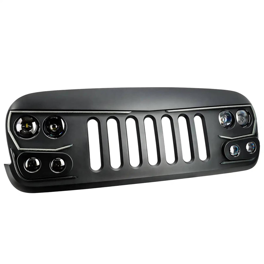 Oracle Lighting Vector Series Full LED Grille | 2007-2017 Jeep Wangler JK