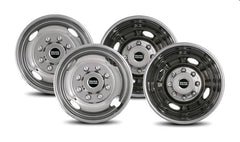 Pacific Dualies Wheel Skins 05-25 F350 Super Duty 17" 8 Lug 4 Vent Holes Exc. Aluminum Wheels