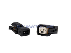 Fuel Injector Clinic Set of 4 US Car/EV6 (female) to Jetronic/EV1 Adapter (male) injector plug adaptors