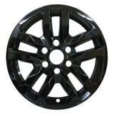 18" GLOSS BLACK WHEEL SKINS | 19-22 SILVERADO 1500