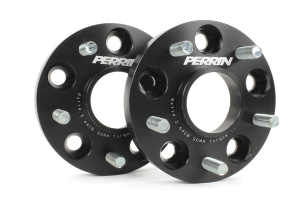 PERRIN 17-21 Honda Civic Si / 22-26 Acura Integra 64.1mm 5x114.3 Wheel Spacers 20mm - Pair