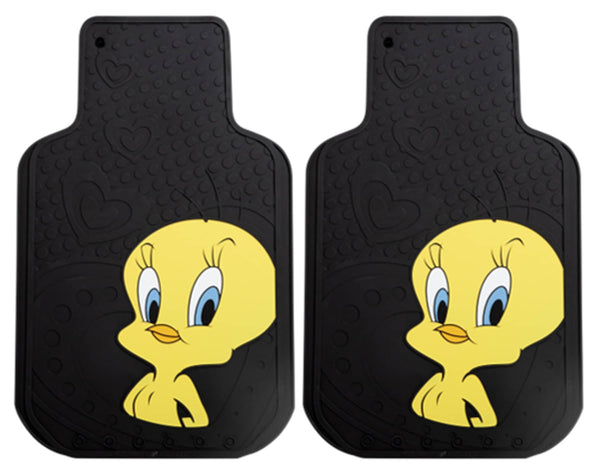 Plasticolor Warner Brothers Tweety Attitude 2 Piece Floor Mat