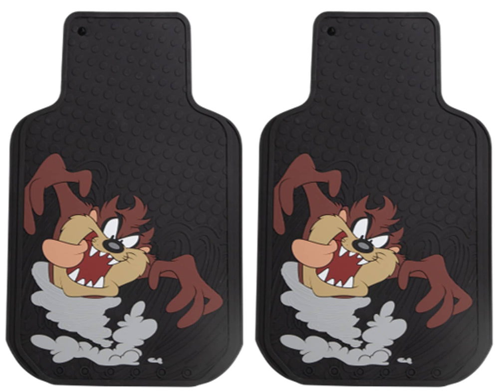 Plasticolor Warner Brothers Taz Attitude 2 Piece Floor Mat