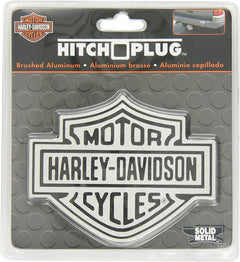 Plasticolor Hitch Cvr Harley David. Brushed Aluminum
