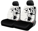 DISNEY MINNIE LINES LOW BACK SEAT COVER 2 PK. PAIR