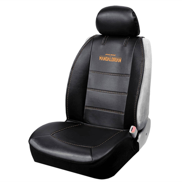 Plasticolor Star Wars Mandalorian Logo Deluxe Sideless Seat Cover