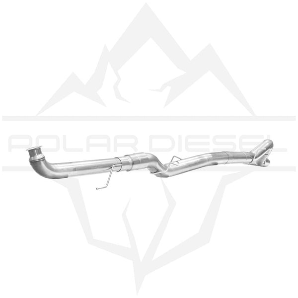 Polar Diesel 5" SS Exhaust System 07.5-10 HD Duramax Lmm 6.6L