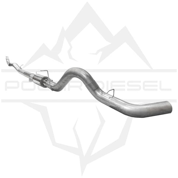Polar Diesel 5" SS Exhaust System with Muffler - 11-15 Silverado/Sierra HD 6.6L Duramax Lml with V-Band Clamp (USE MBR-GM8427 FOR 3-BOLT FLANGE MODELS)