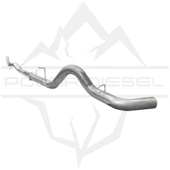 Polar Diesel 5" SS Exhaust System Without Muffler - 11-15 Silverado/Sierra HD 6.6L Duramax Lml with V-Band Clamp (USE MBR-GM8427 FOR 3-BOLT FLANGE MODELS)
