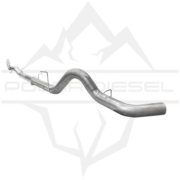 Polar Diesel 5" SS Exhaust System Without Muffler - 11-15 Silverado/Sierra HD 6.6L Duramax Lml with V-Band Clamp (USE MBR-GM8427 FOR 3-BOLT FLANGE MODELS)