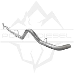 Polar Diesel 4" Stainless Exhaust System Without Muffler - 17-23 Silverado/Sierra HD 6.6L L5P Duramax