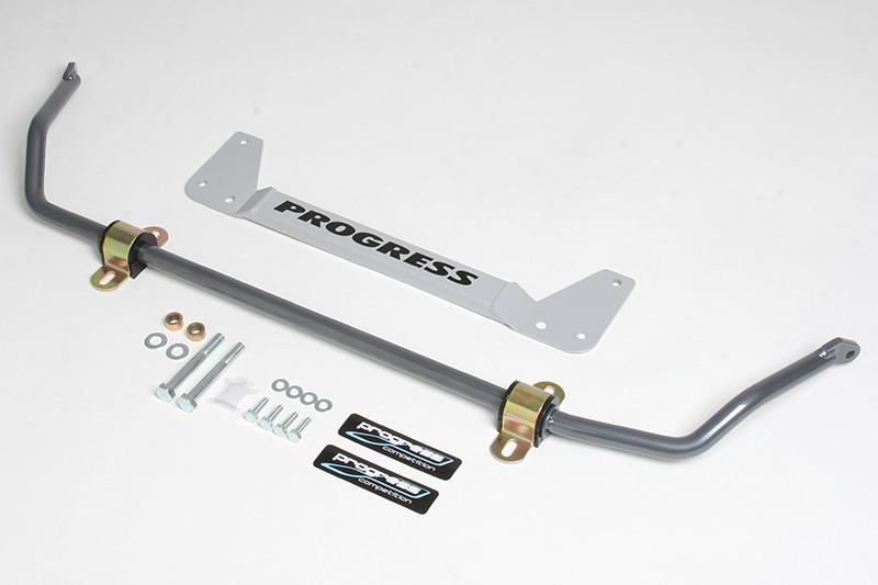 Progress Tech Barre stabilisatrice arrière 04-05 Honda Civic/Si (22mm) renfort de châssis inclus