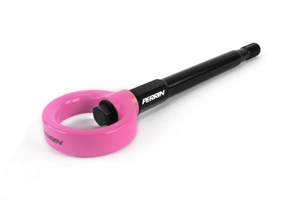PERRIN Ensemble de crochet de remorquage (avant) 08-14 Subaru WRX et STI / 08-11 Impreza / 05-09 Legacy - rose Hyper