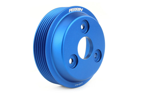 PERRIN Poulie de pompe à eau allégée 15-21 Subaru WRX / 18-20 Crosstrek / 14-18 FXT - bleu