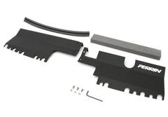 PERRIN 15-21 Subaru WRX/STI Radiator Shroud (Without OEM Intake Scoop) - Black