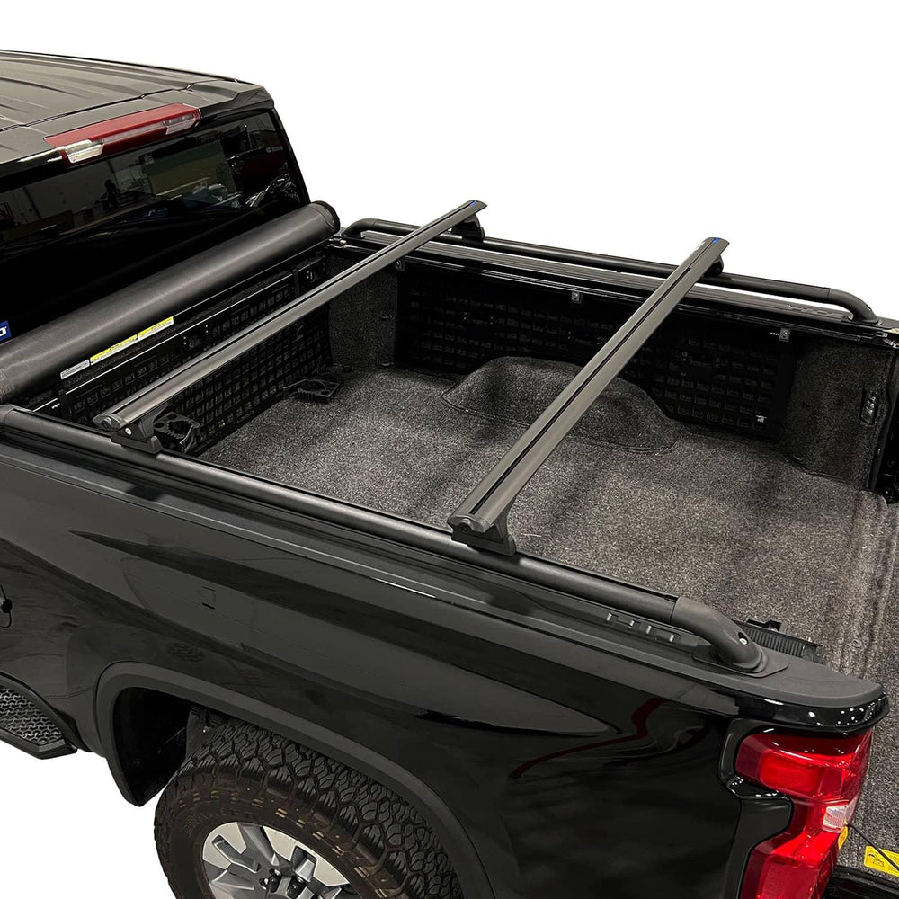 Putco T-Slot Black Locker Side Bed Rails | 2015-2026 Colorado/Canyon 5'