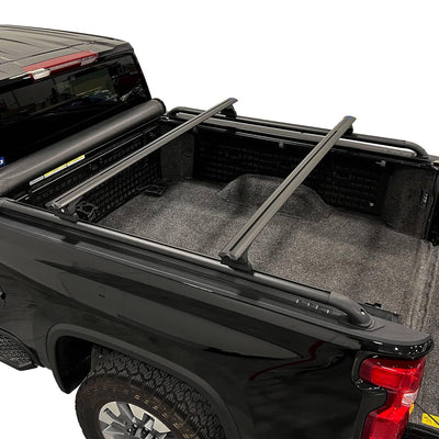 Putco T-Slot Black Locker Side Bed Rails | 2015-2026 Colorado/Canyon 5'