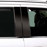 PUTCO BLACK PLATINUM PILLAR POST COVER ; SILVERADO/SIERRA CREW /EXTENDED CAB 14-17 1500/15-19 HD