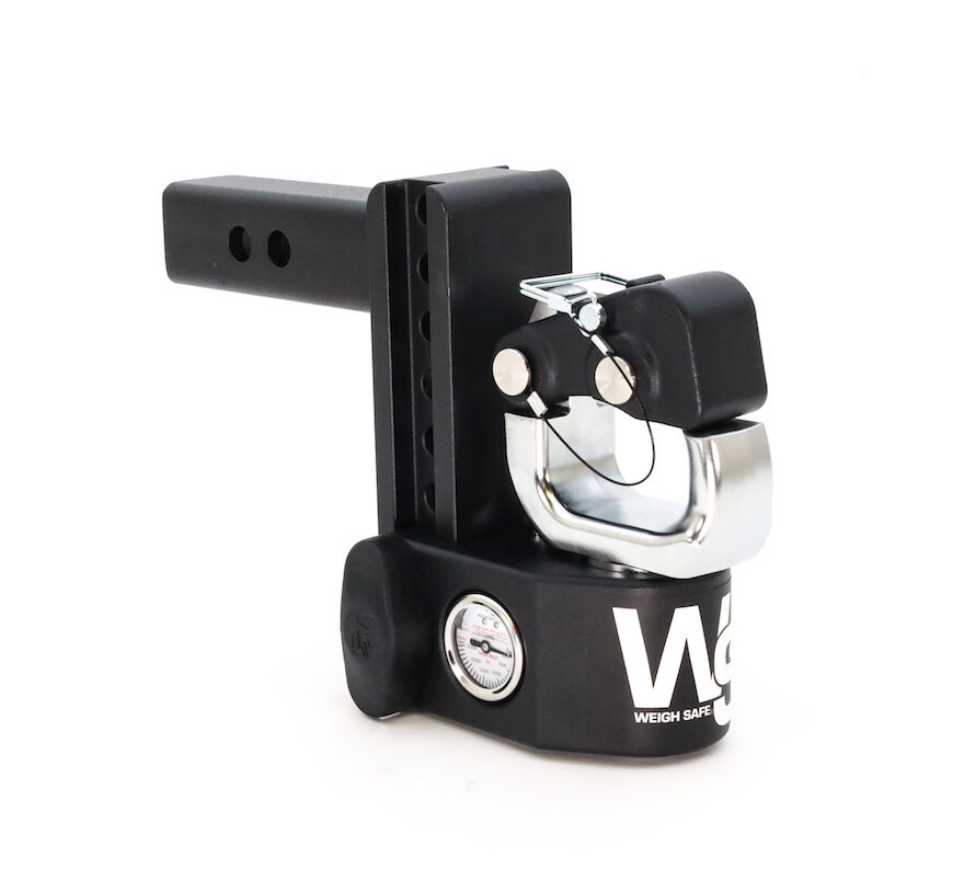 Weigh Safe 8" Steel Weigh Safe 83 With Pintle And No Tow Balls Includes Ws05 Hitch Pin, 3" Shank