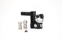 Weigh Safe 8" Steel Weigh Safe 83 With Towballs And Pintle, 3" Shank