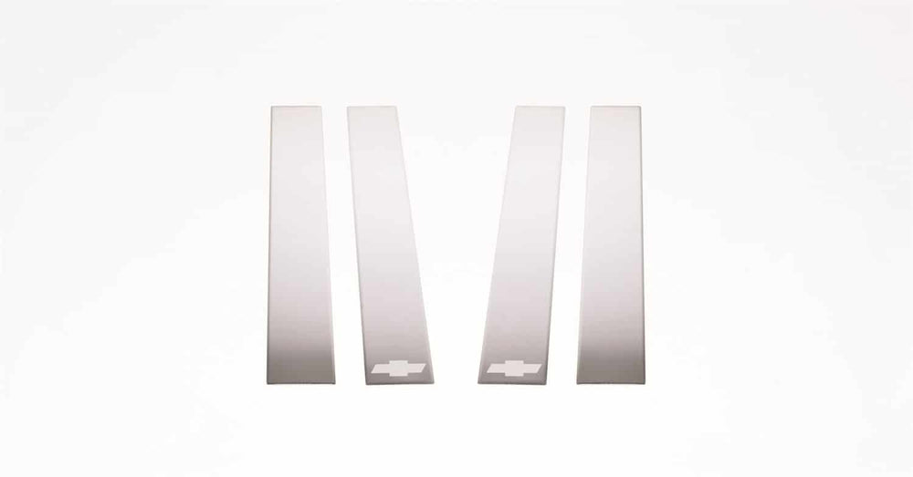 Putco 0713 Silv/Sierra 1500/2500/3500 HD FS Ext Cab SS Pillar Posts W/O ABS Accents