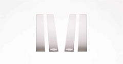 Putco 0713 Silv/Sierra 1500/2500/3500 HD FS Ext Cab SS Pillar Posts W/O ABS Accents