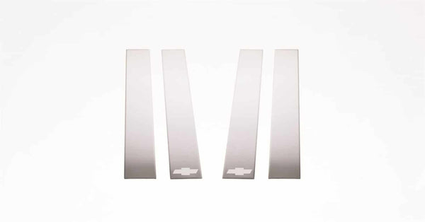 Putco Garnitures de montants en inox 0713 Silv/Sierra 1500/2500/3500 HD FS cabine allongée sans accents en ABS
