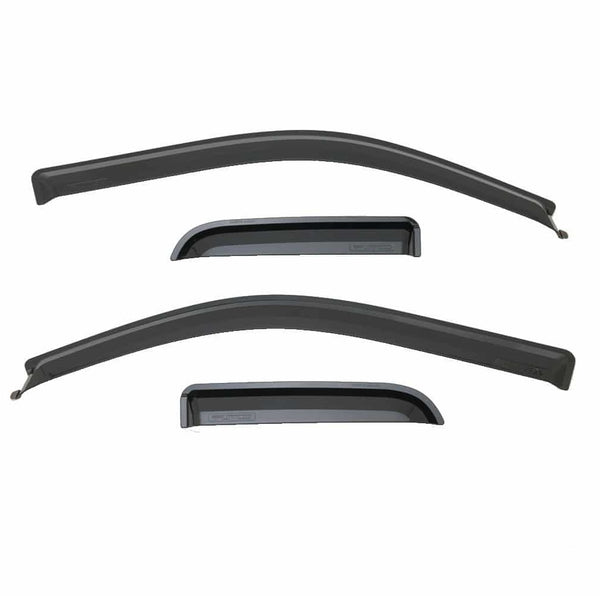 Putco 1114 F150 Super Cabtape ON Application Element Tinted Window Visors (580154)