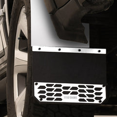 Putco 19C RAM 1500 REAR 2 PC MUD Skins Solid Polished Stainless Steel