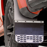 Putco 1418 Silverado 1500/SIERRA 1500 REAR 2 PC MUD Skins Solid Brushed Stainless STE