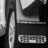 Putco 15C F150 Front OR REAR 2 PC MUD Skins Solid Brushed Stainless