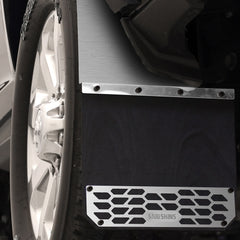 Putco 11C RAM 2500/3500 Front OR REAR 2 PC MUD Skins Solid Brushed Stainless Steel