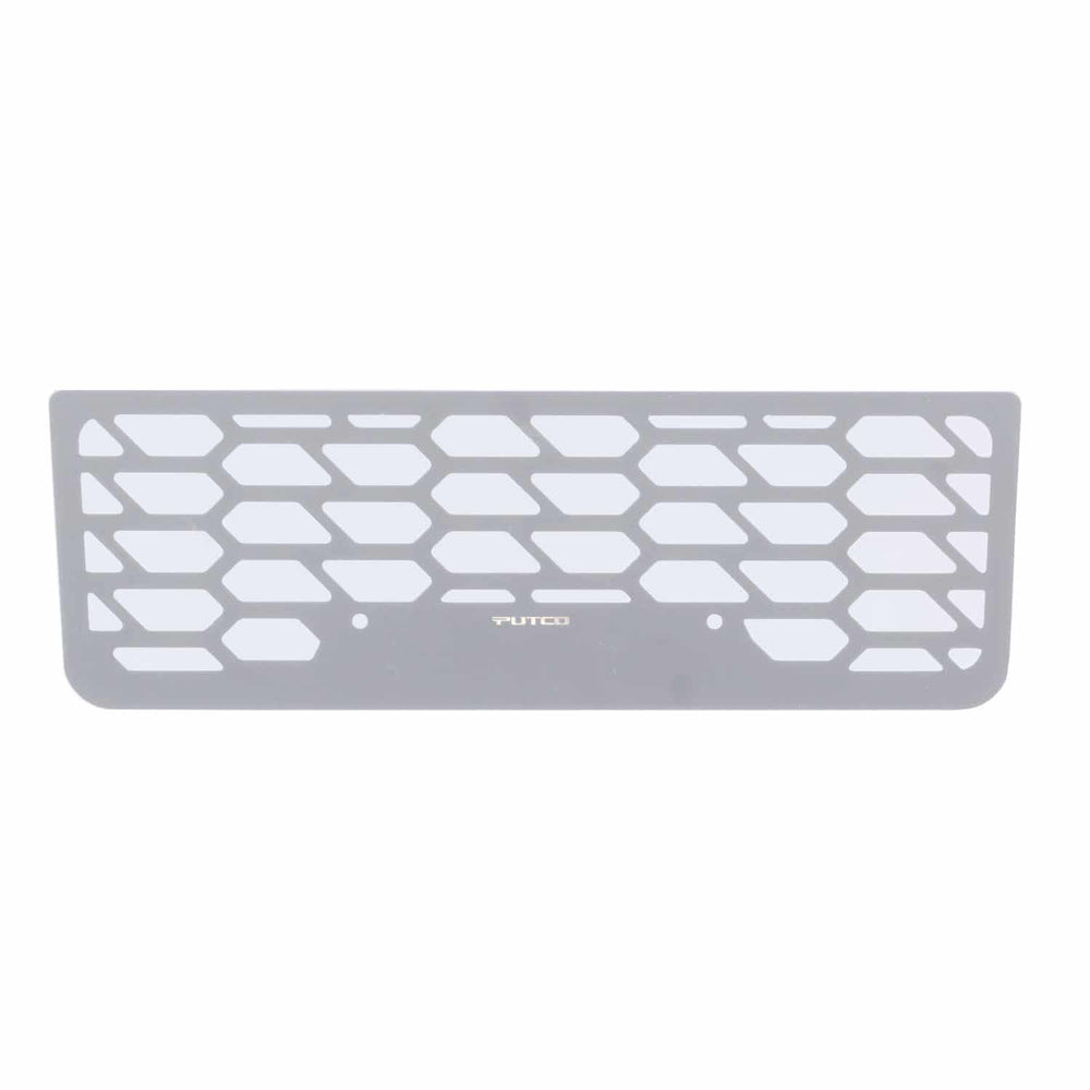 Putco 1719 F250/F350/1718 F450 SD HEX Shield Polished SS HEX Shield Bumper Grille Inserts (82166)