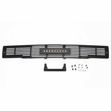 Putco 15-17 Ford F-150 - SS Black Bar Design w/10in Luminix Light Bar Bumper Grille Inserts (87160L)