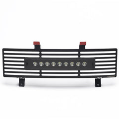 Putco 1116 F250/F350 Super DUTY Stainless Steel Bumper Insert Black BAR Design W/10IN Luminix LI (87165L)