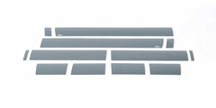 Putco 0709 Silverado 1500 EXT CAB 5FT 8IN BED 6IN WIDE 12 PC Black Platinum Rocker Panels