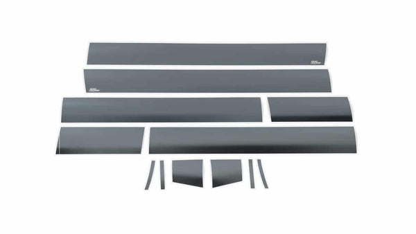 Putco 0714 Sierra 1500/0713 Sierra 2500 CREW CAB & HD CREW CAB 6.5 FT Black Platinum Rocker Panels
