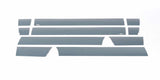 Putco 0914 F150 STD CAB 8FT BED Black Platinum Rocker Panels 7IN WIDE(10PC)