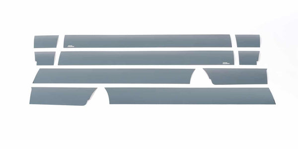 Putco 0914 F150 STD CAB 8FT BED Black Platinum Rocker Panels 7IN WIDE(10PC)