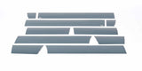 Putco 0914 F150 Super CAB 8FT BED Black Platinum Rocker Panels 7IN WIDE(10PC)
