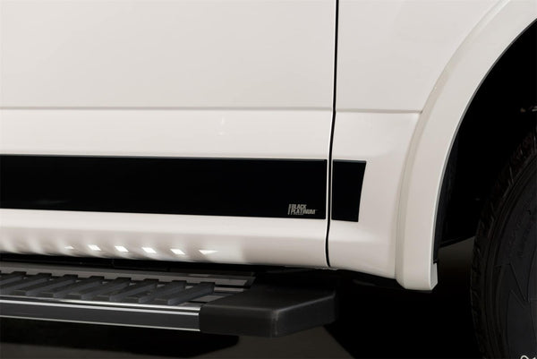 Putco 1520 F150 Super CREW 5.5FT BED Black Platinum Rocker Panels 4.25IN WIDE(12PC)