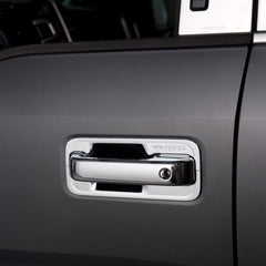 Putco 1520 F150 4DR Deluxe Chrome DOOR Handle Covers W/DRIVER KEYHOLE(COVERS Functional SENSORS)