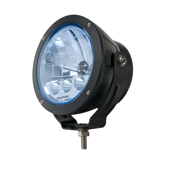 Putco HID OFF ROAD Lamps Universal HID LAMP W/3 LED Daytime Running LIGHTS6IN Black (231920)