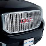Putco 2014-2015 Silverado 1500 Lt (Fits Models with Black Honeycomb Style Grille) Punch Stainless Steel Grille