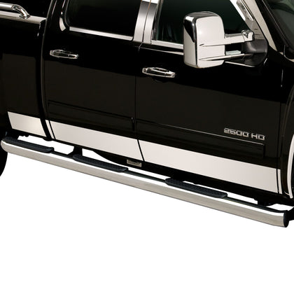 Putco 2017+ F350 Super Duty Crew Cab 8Ft Box Dually 12Pcs 4.25In Wide Stainless Rocker Panels