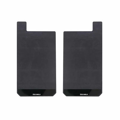 Putco Mud Shield with ANTISAIL(14INX 10IN)SMALL Black Mud Shield